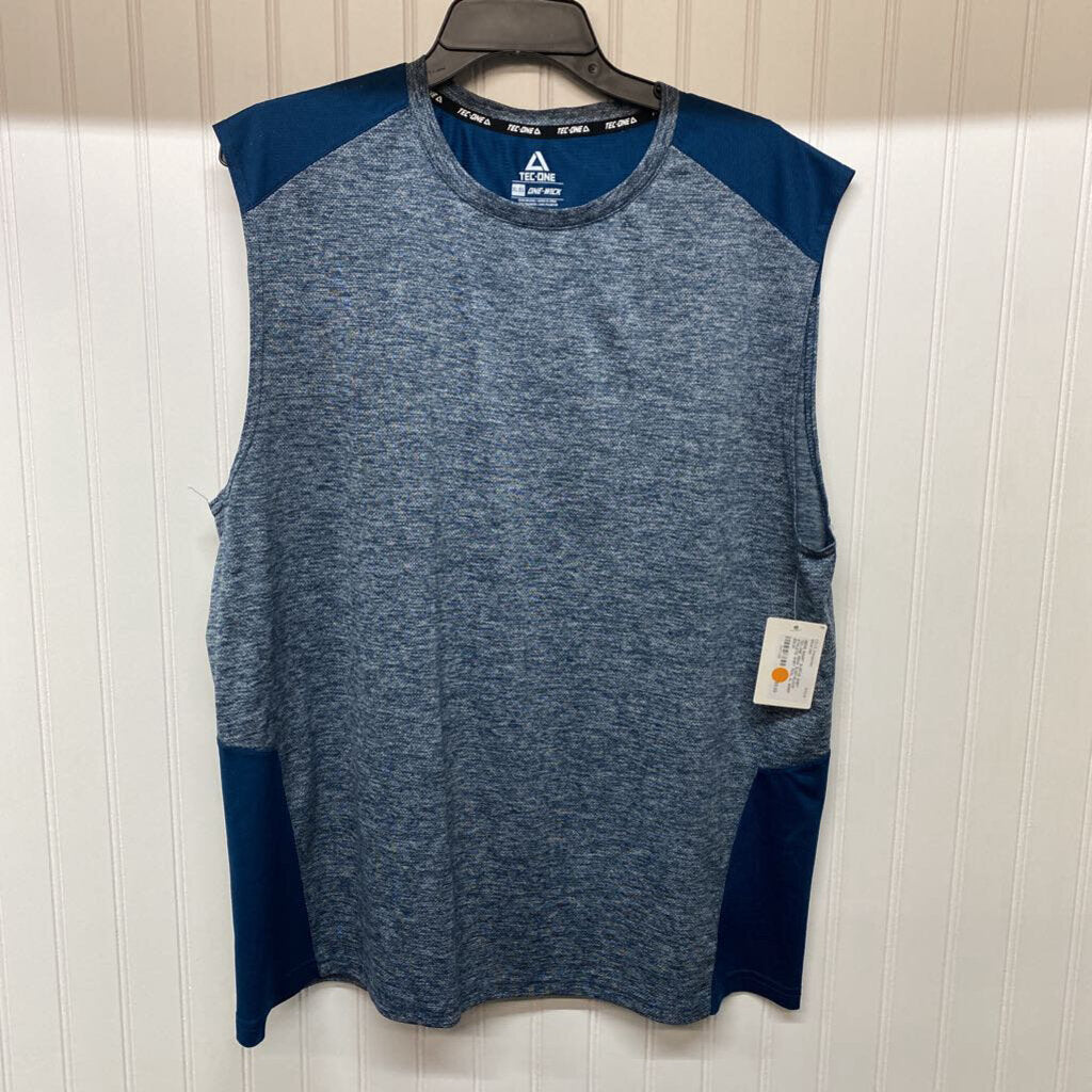 MENS SLEEVELESS ATHLETIC SHIRT