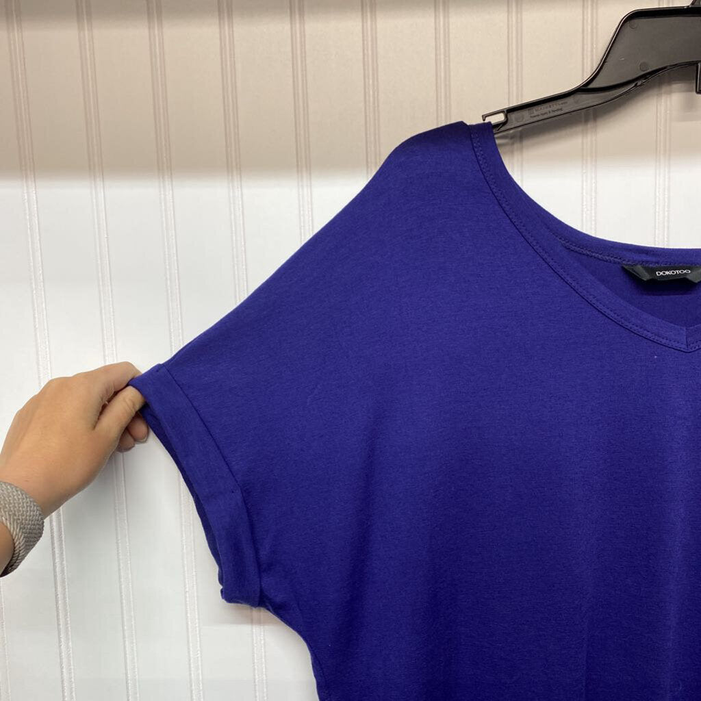 SHORT SLEEVE MAXI DRESS