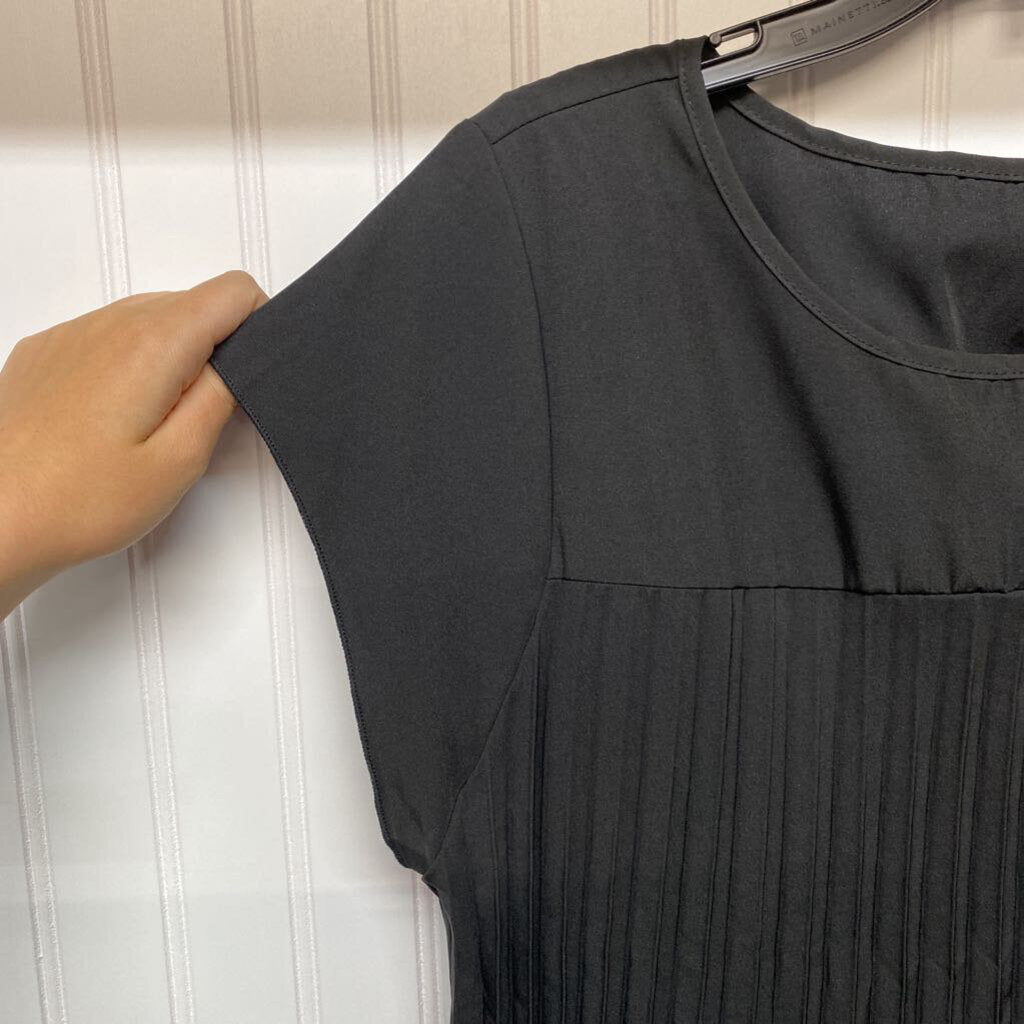 SHORT SLEEVE LONG DRESS