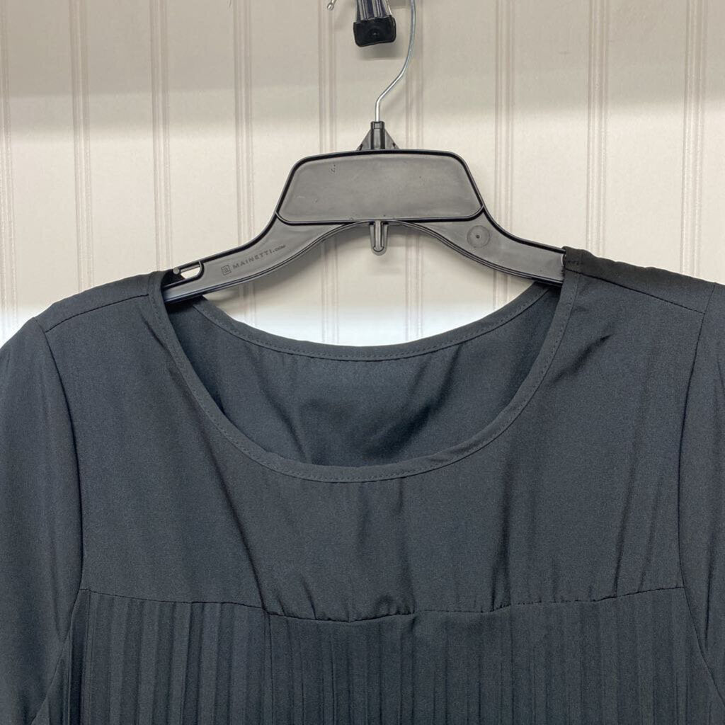 SHORT SLEEVE LONG DRESS