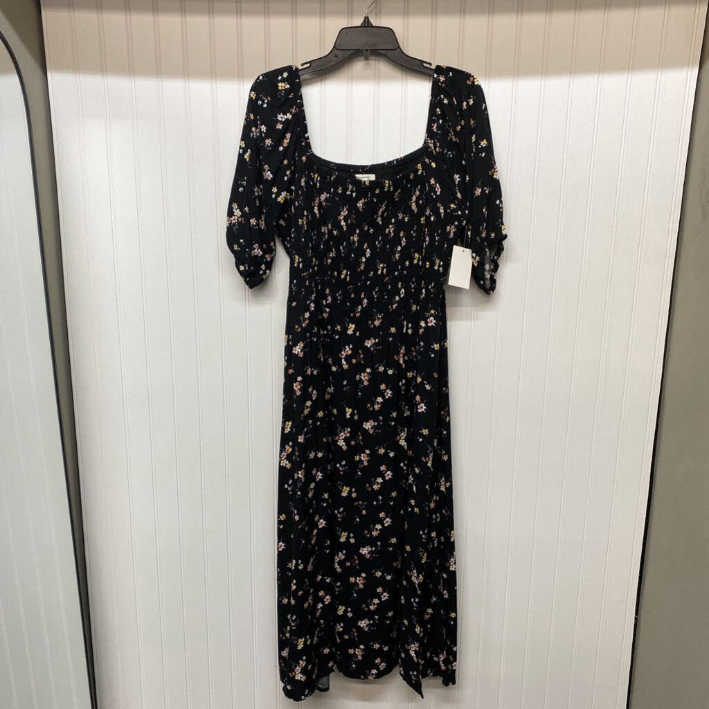 SHORT SLEEVE LONG DRESS