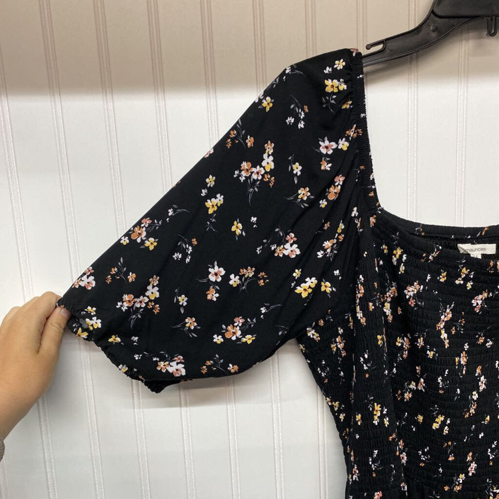 SHORT SLEEVE LONG DRESS