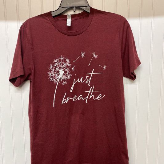 JUST BREATHE GRAPHIC TEE