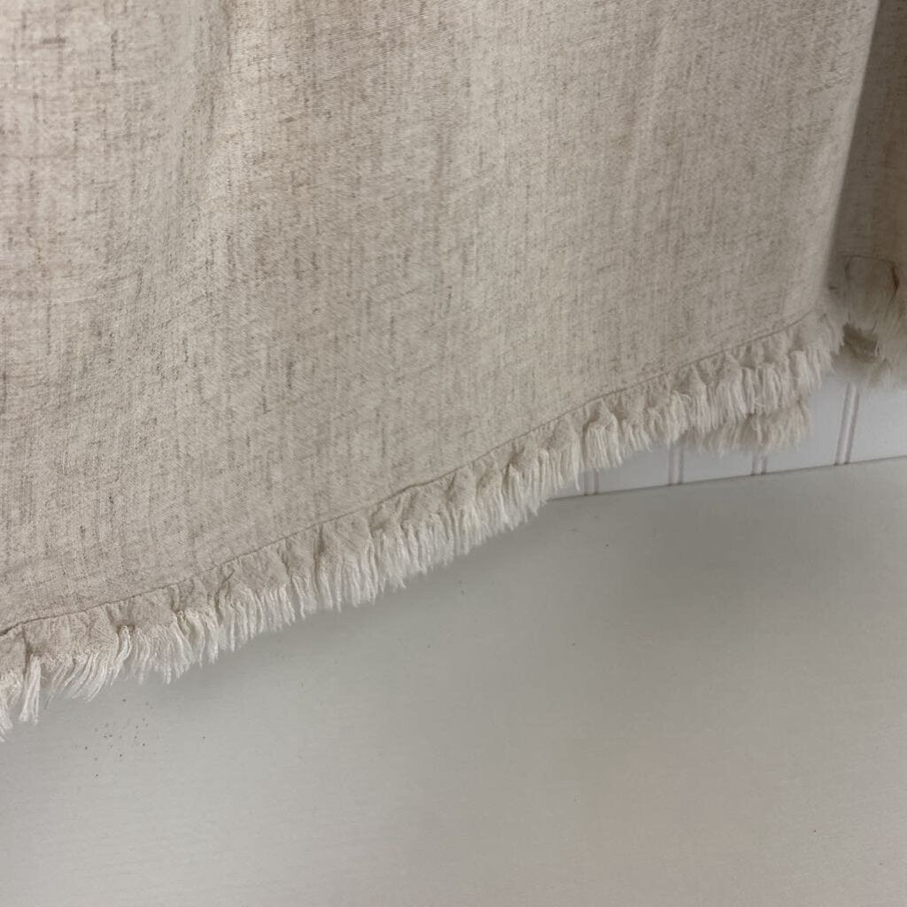 FRINGED SHORT SLEEVE TOP