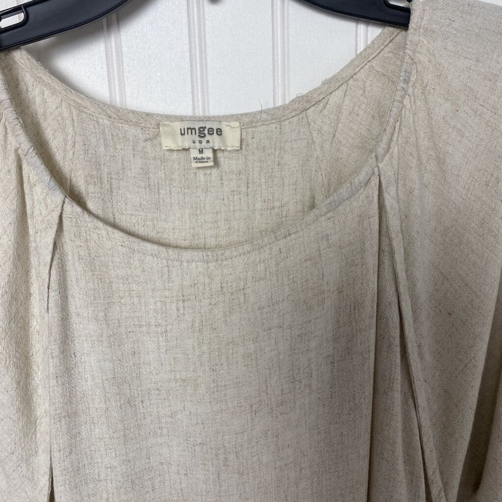 FRINGED SHORT SLEEVE TOP