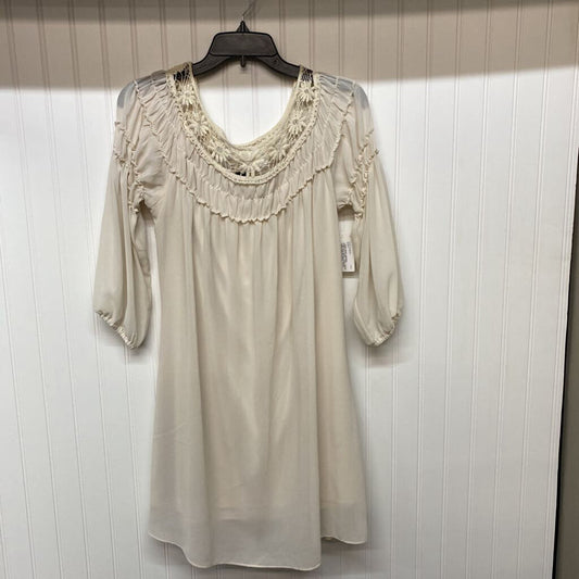 SHEAR LONG SLEEVED DRESS