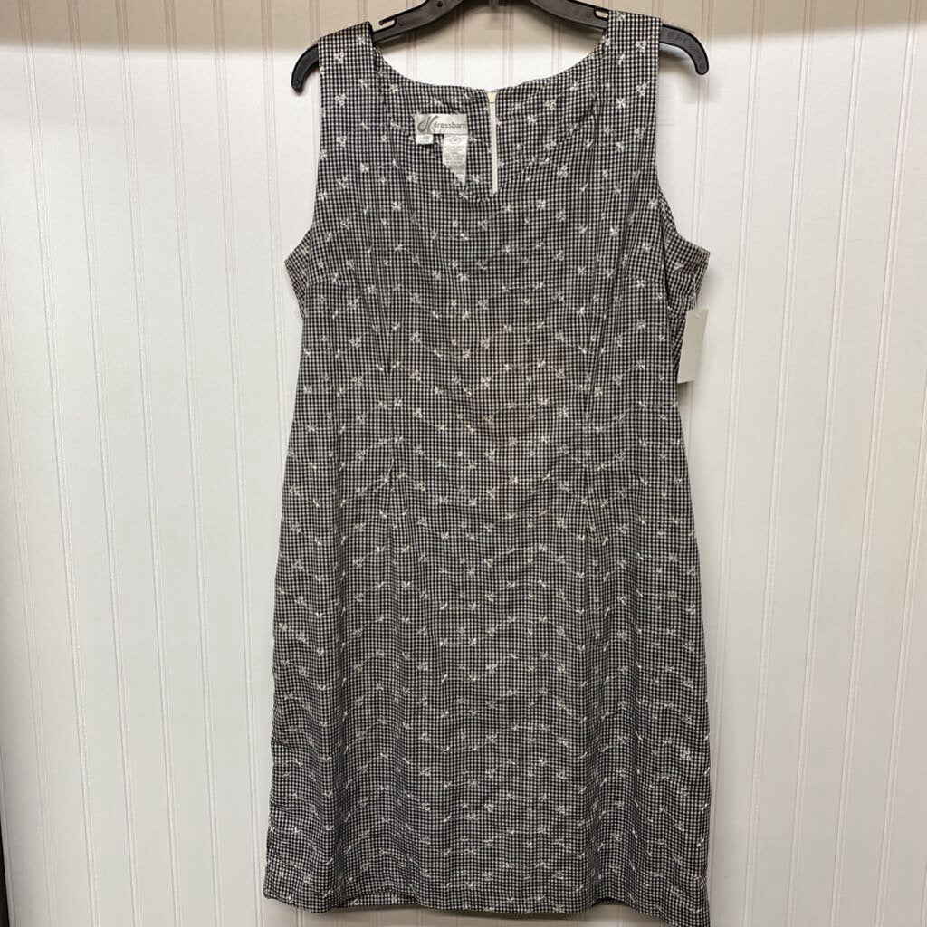 GINGHAM CHECK TANK DRESS