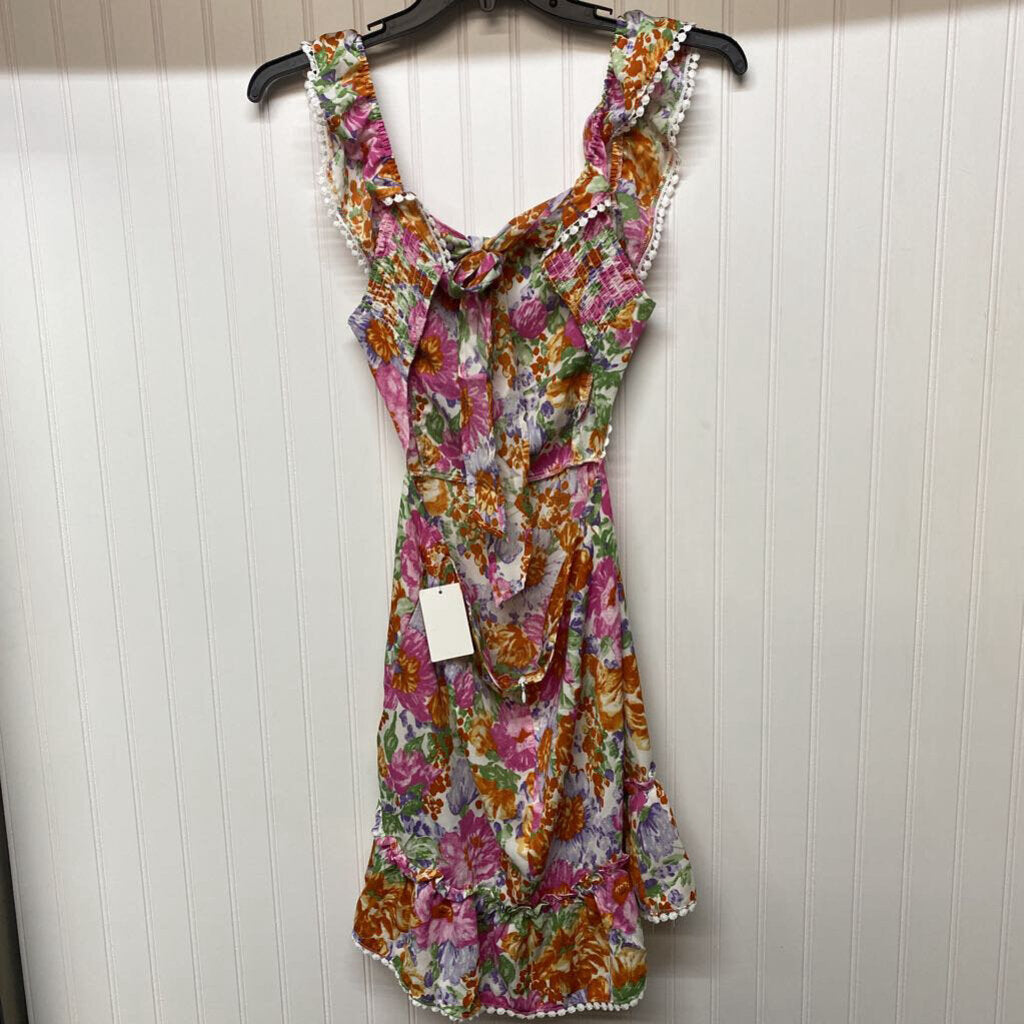 SLEEVELESS SHORT DRESS