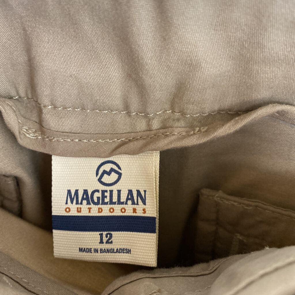 LADIES KHAKI SHORTS