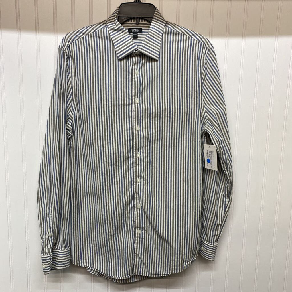 PIN STRIPED LONG SLEEVED