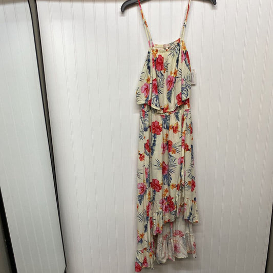 LONG FLORAL SUNDRESS