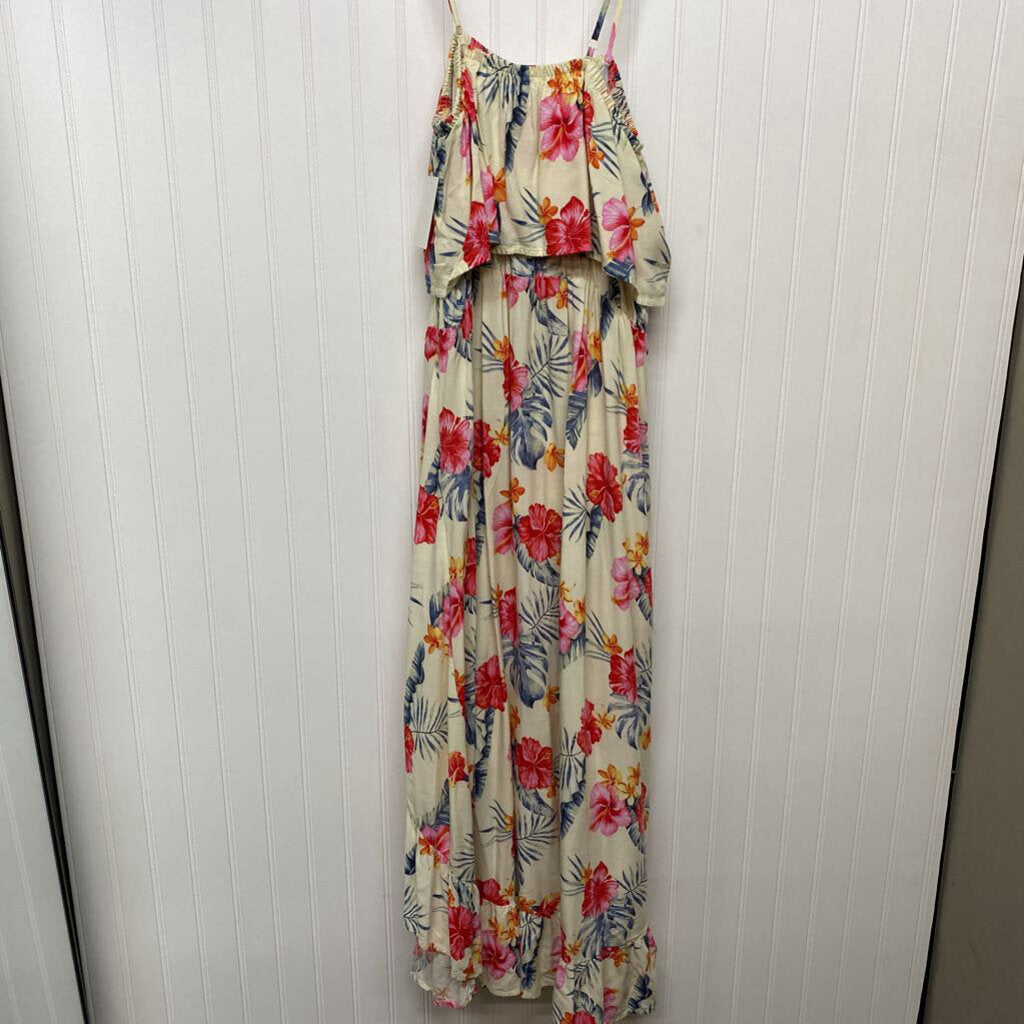 LONG FLORAL SUNDRESS
