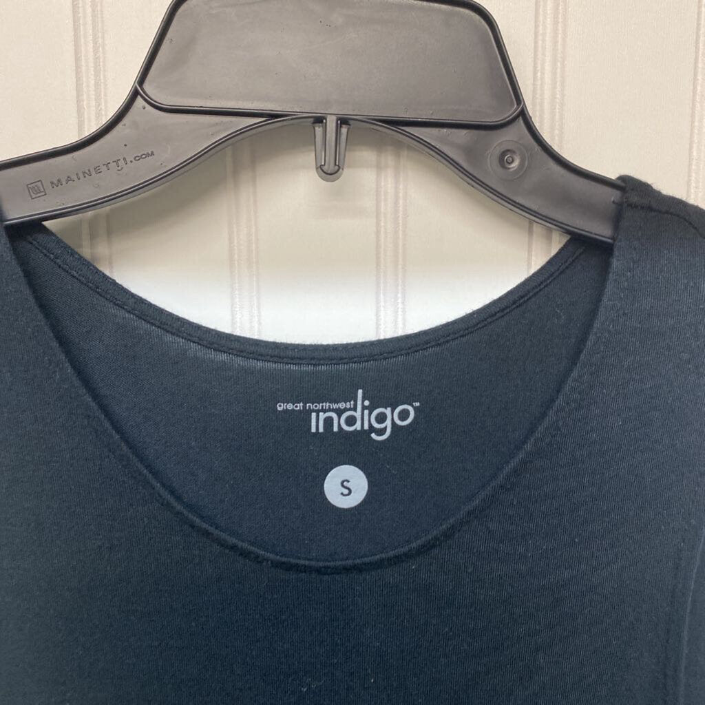 *BASIC BLACK ALINED TANK