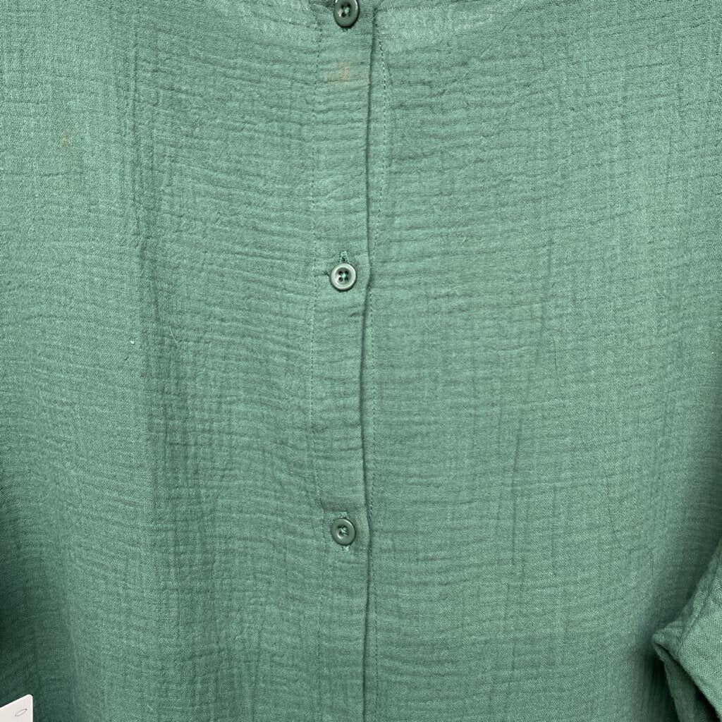 LINEN SHORT SLEEVE DRESS