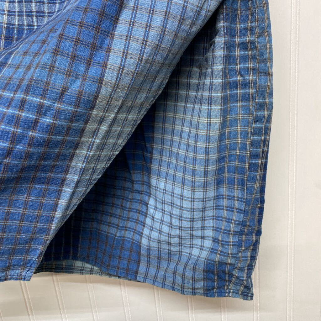 PLAID WRAP SKIRT