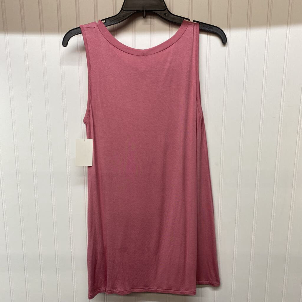 *SOLID ROSE BASIC SLEEVELESS TOP