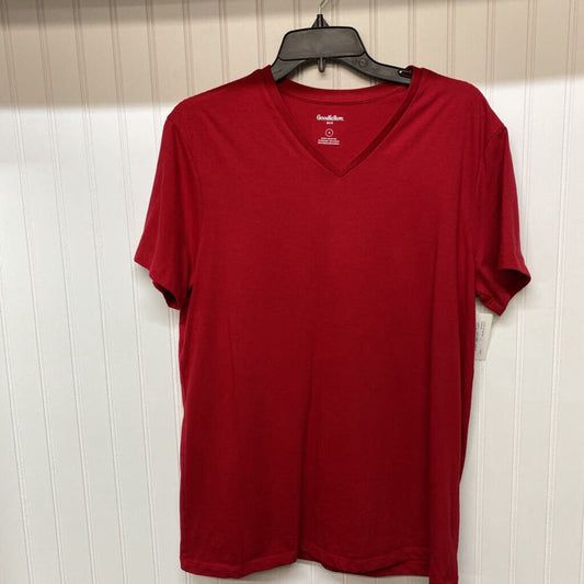 *BASIC SHORT SLEEVE V NECK TEE