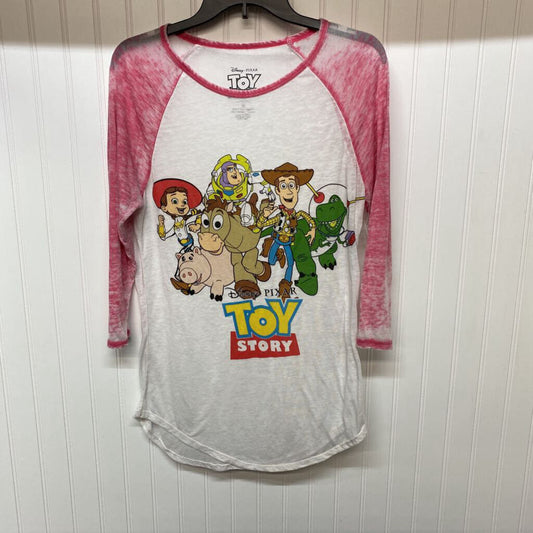 *LONG SLEEVE "TOY STORY" GRAPHIC BASEBALL TEE