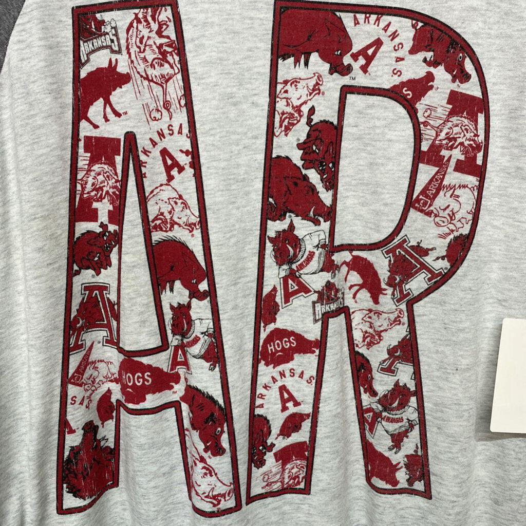 *LONG SLEEVE "AR" GRAPHIC BASEBALL TEE