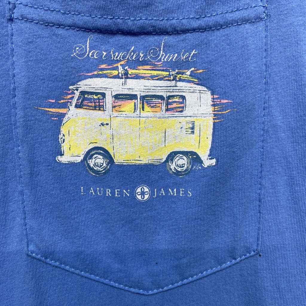 *SHORT SLEEVE GRAPHIC POCKET TEE
