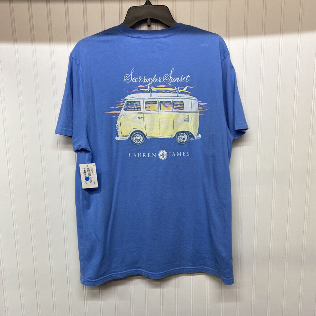 *SHORT SLEEVE GRAPHIC POCKET TEE