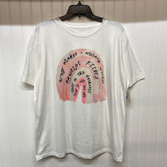 *"WAYMAKER + MIRACLE WORKER" RAINBOW GRAPHIC TEE