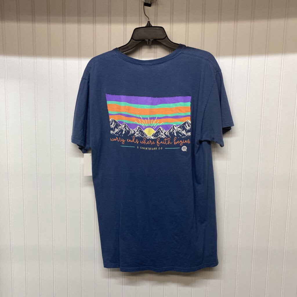 *2 CORINTHIANS 5:7" GRAPHIC POCKET TEE