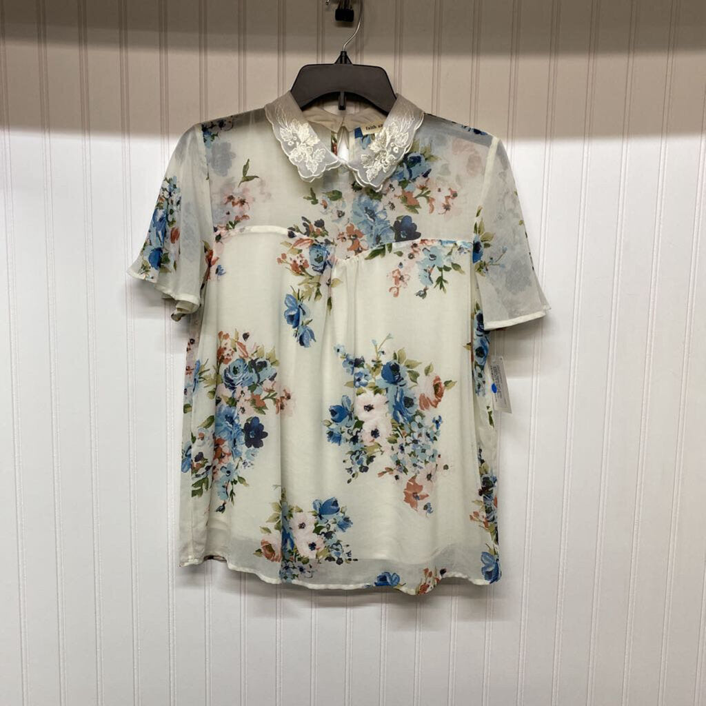 SHORT SLEEVE BLOUSE