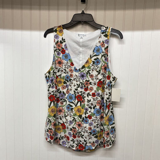 SLEEVELESS FLORAL TOP