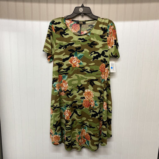 SHORT SLEEVE CAMOFLAGE DRESS