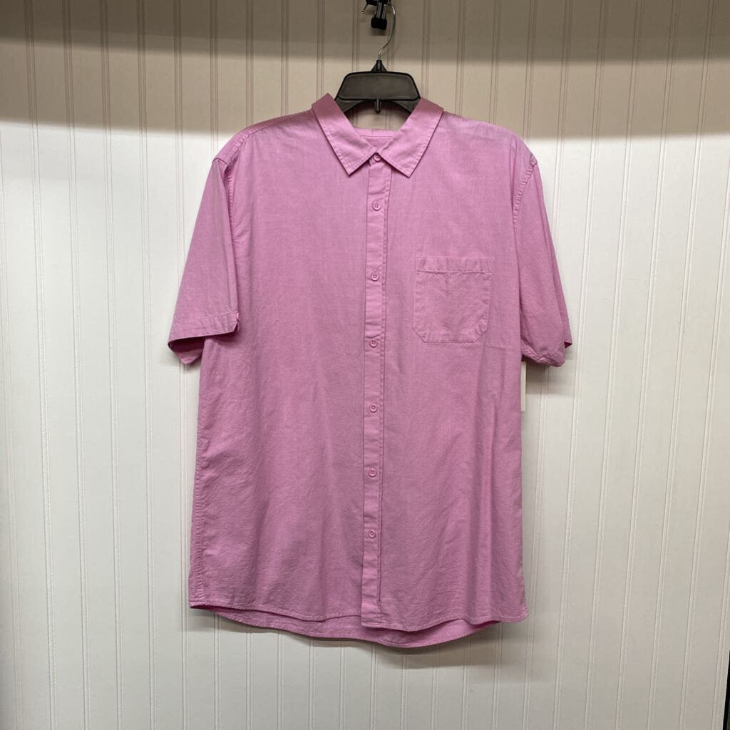 MENS SHORT SLEEVE BUTTON DOWN SHIRT