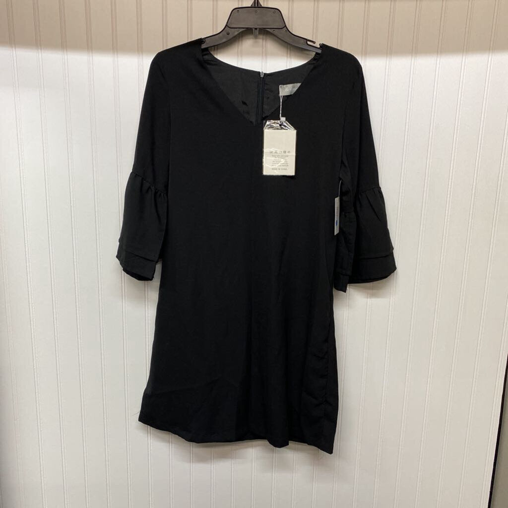 LONG SLEEVE SHORT DRESS