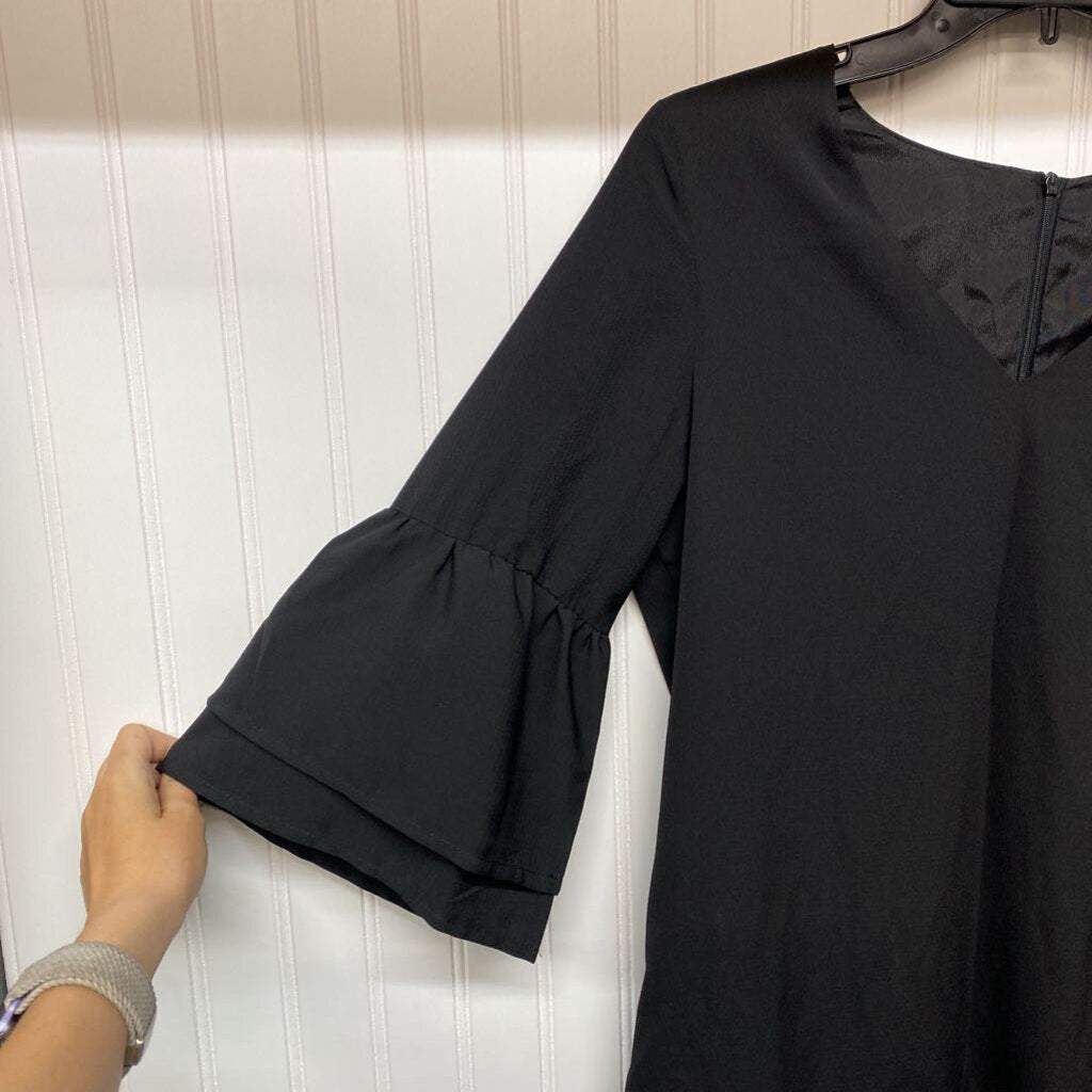 LONG SLEEVE SHORT DRESS