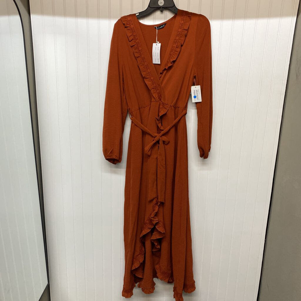 LONG SLEEVED LONG DRESS