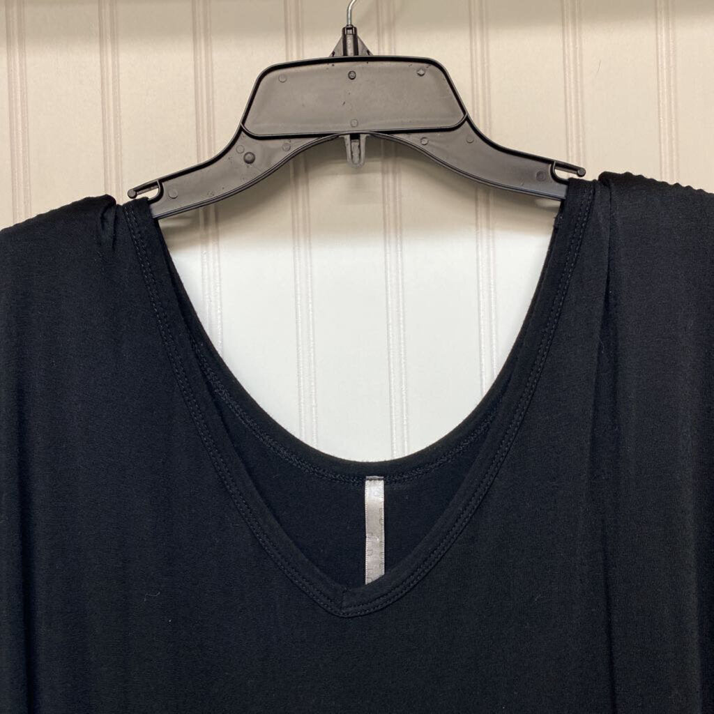 SHORT SLEEVE MAXI DRESS