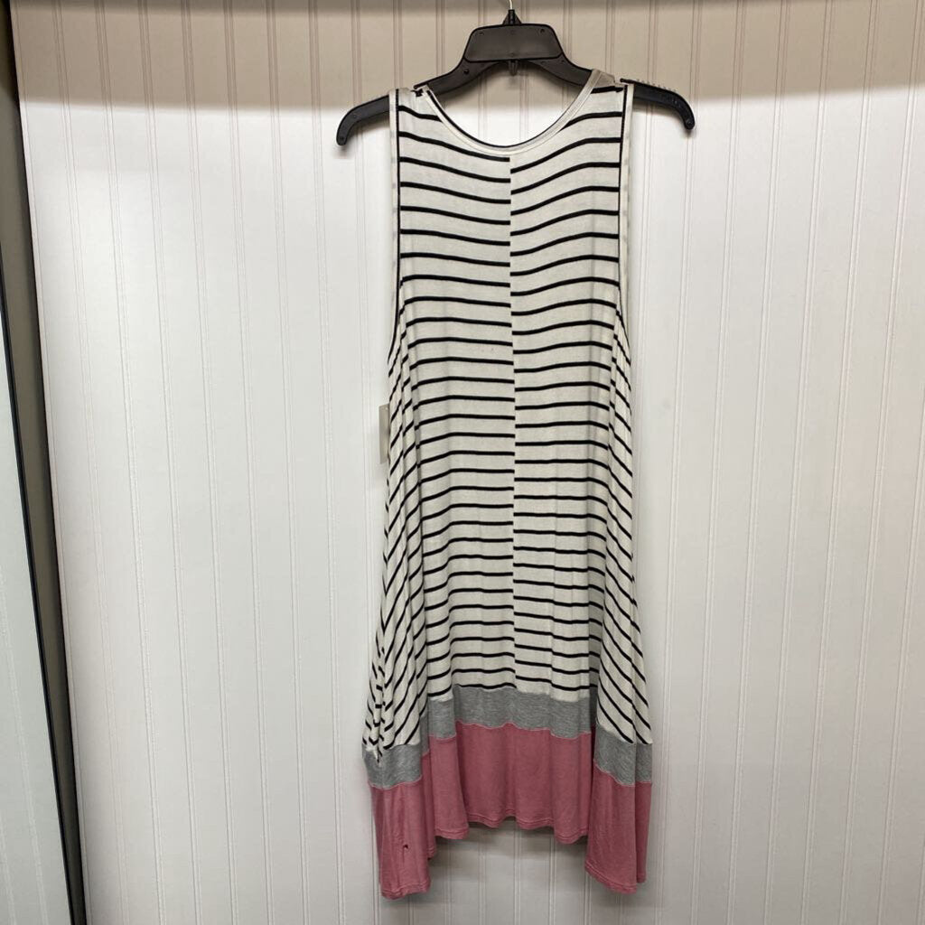 SLEEVELESS KNIT SHORT DRESS