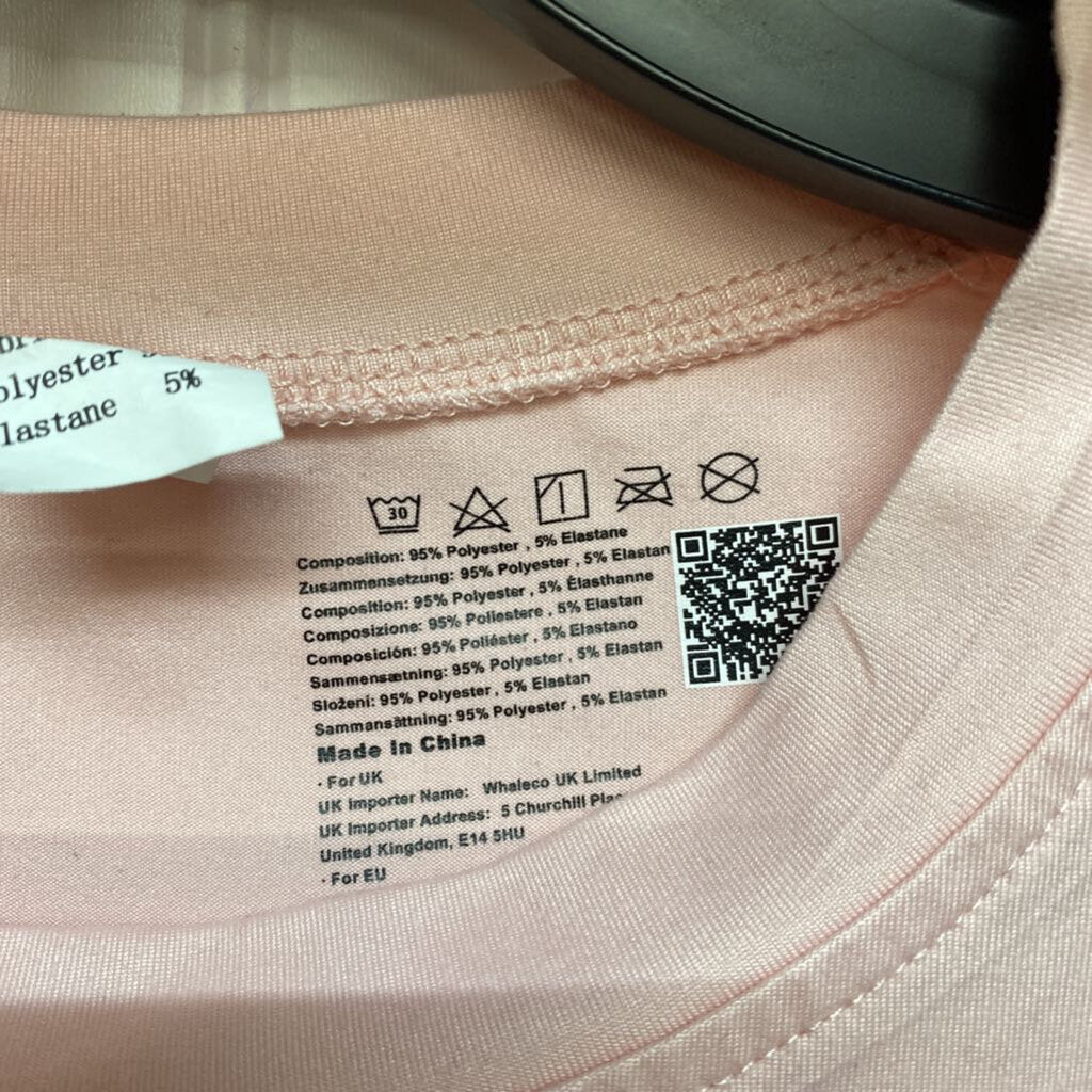 1986 GRAPHIC CROP TOP