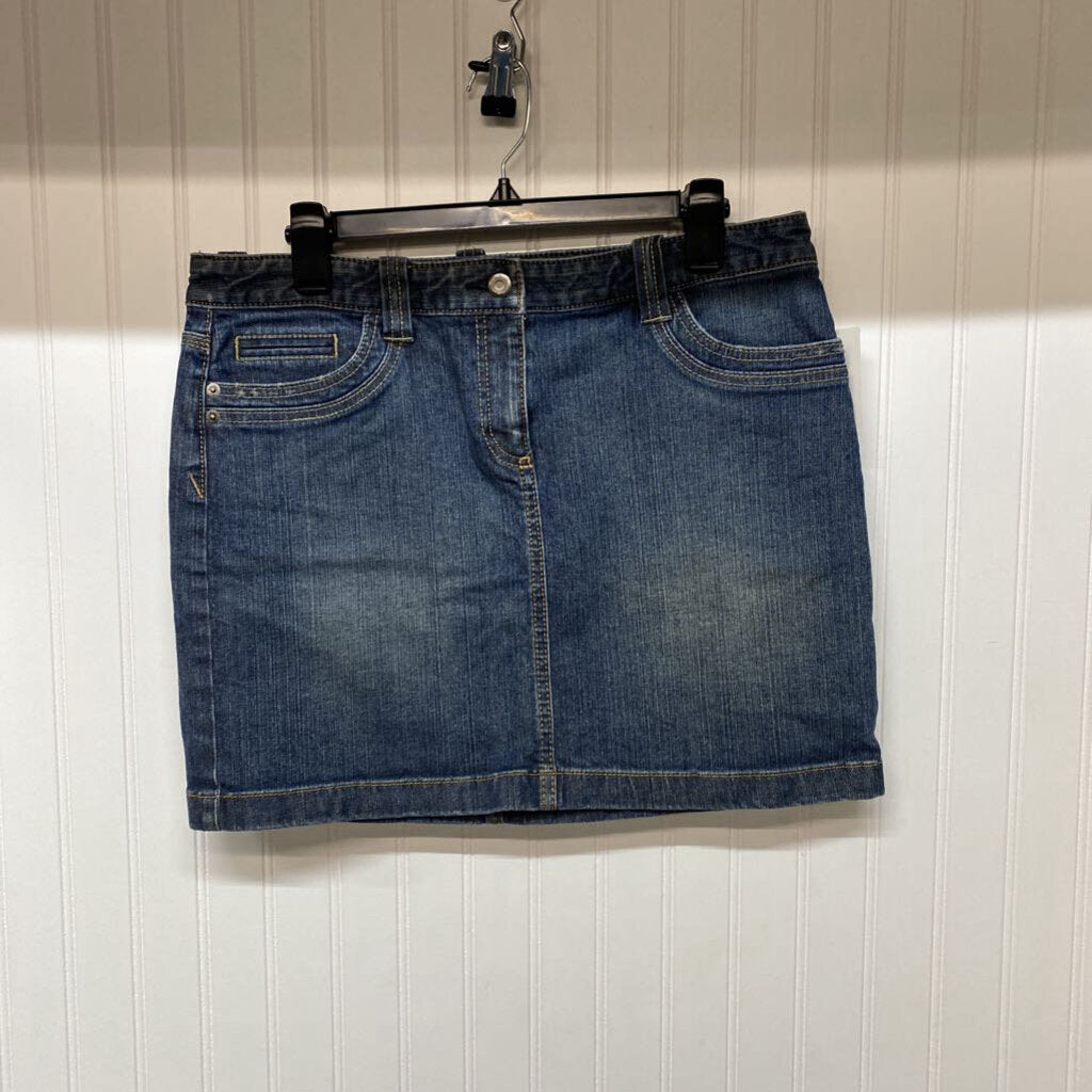 SHORT DENIM SKIRT