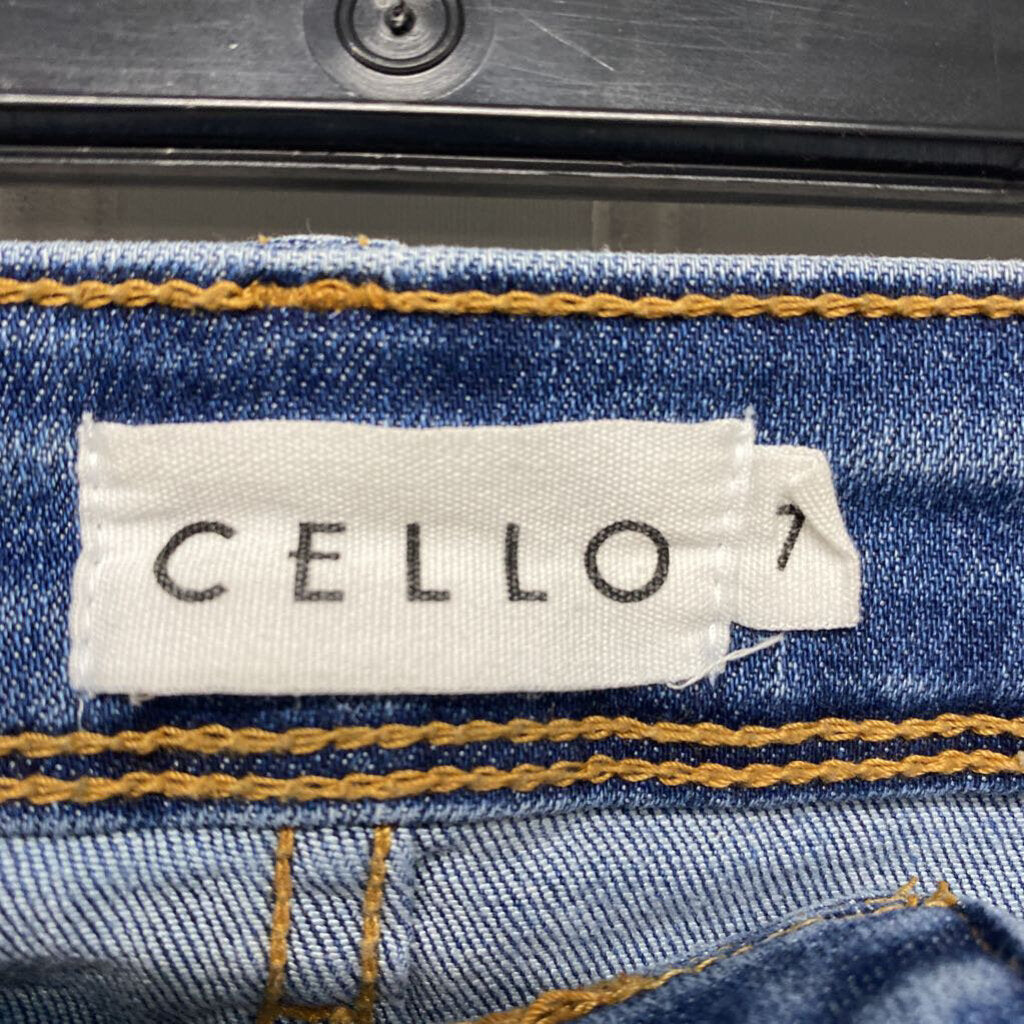 DISTRESSED ANKLE LENGTH