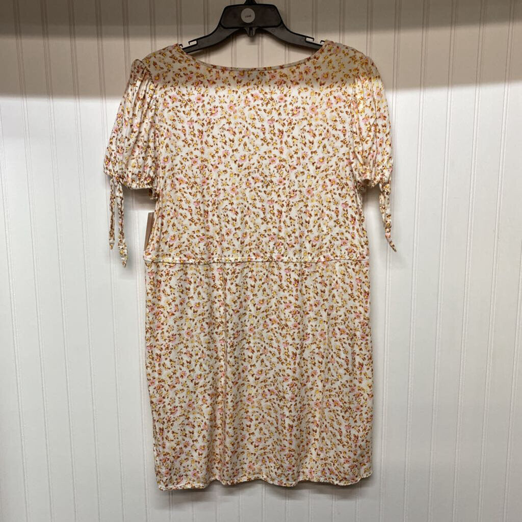 *SHORT SLEEVE 3 BUTTON DRESS