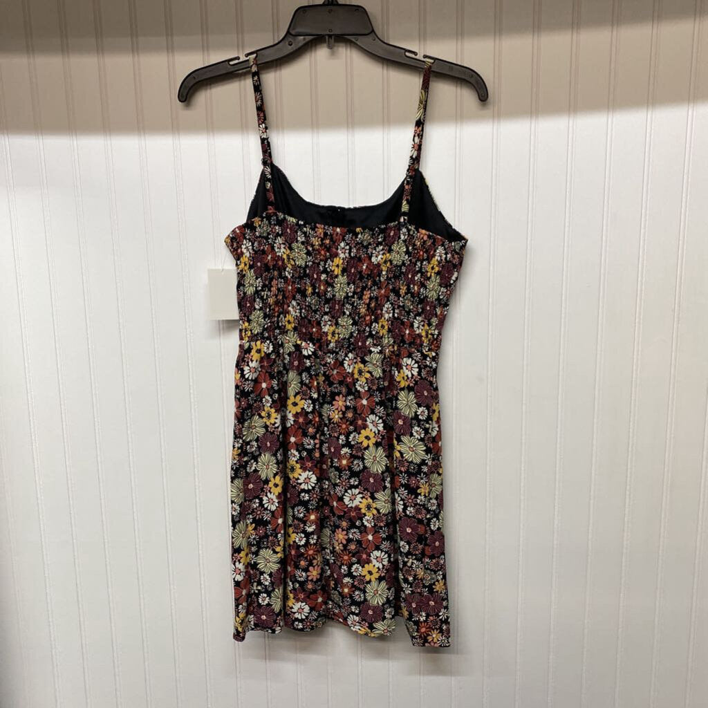 *SPAGHETTI STRAP FLORAL DRESS