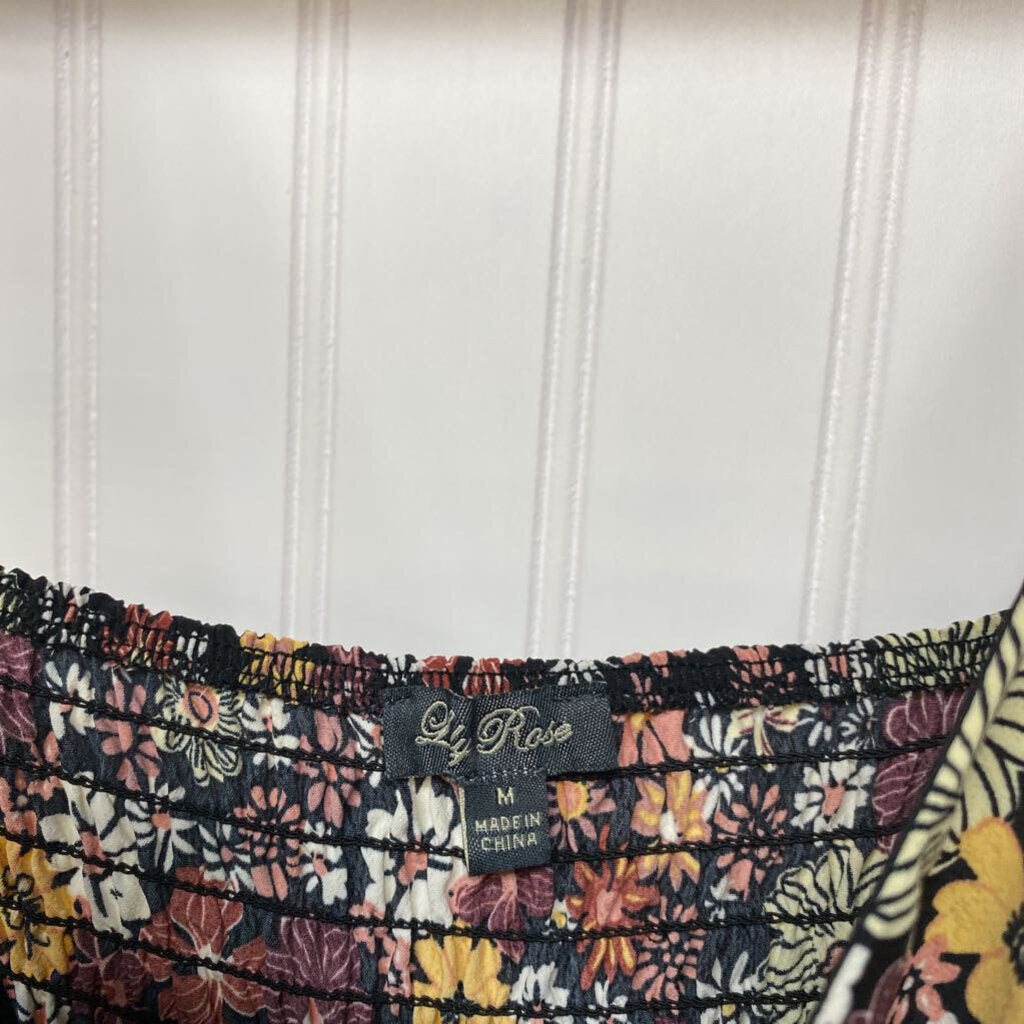 *SPAGHETTI STRAP FLORAL DRESS