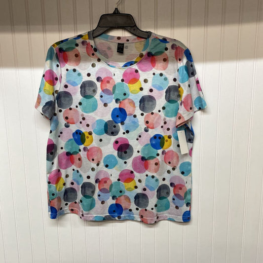 *POLKA DOT BASIC SHORT SLEEVE TOP
