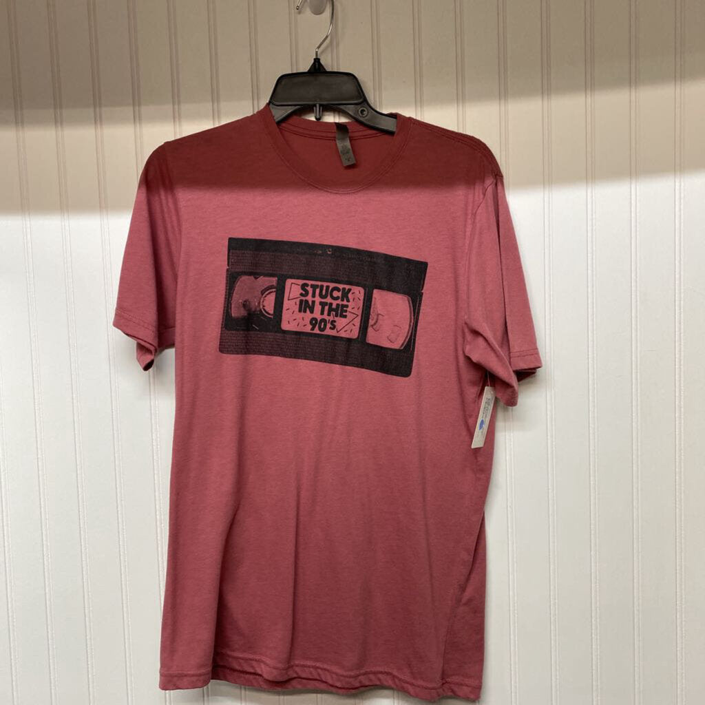 *"STUCK IN THE 90S CASSETTE" SHORT SLEEVE GRAPHIC TEE