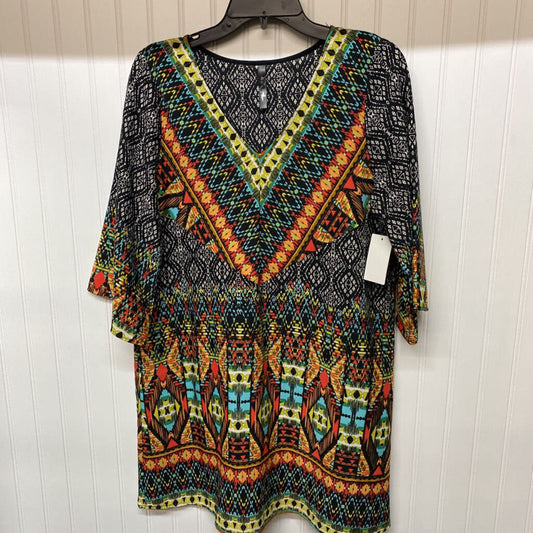 3/4 SLEEVED SHORT DRESS