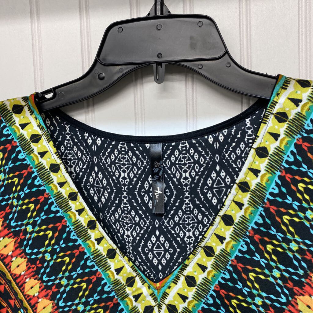 3/4 SLEEVED SHORT DRESS