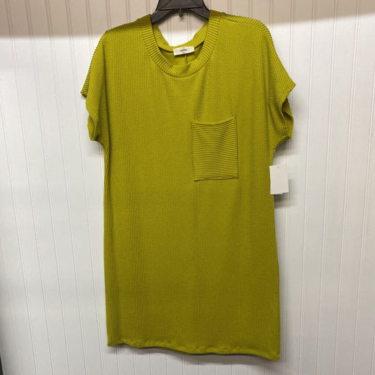 RIBBED DRESS W/ POCKET