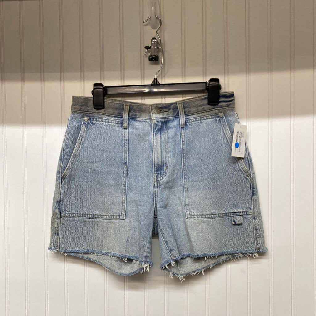 UTILITY DENIM SHORTS
