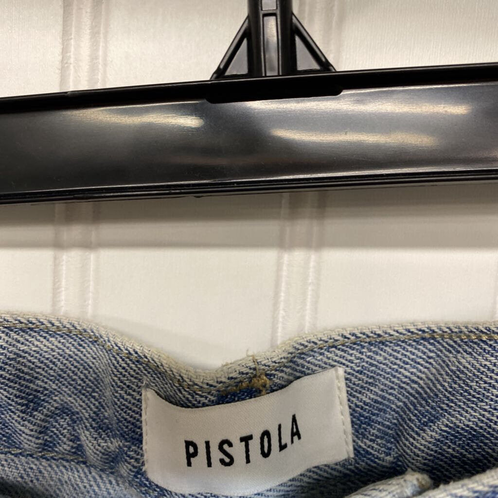 UTILITY DENIM SHORTS