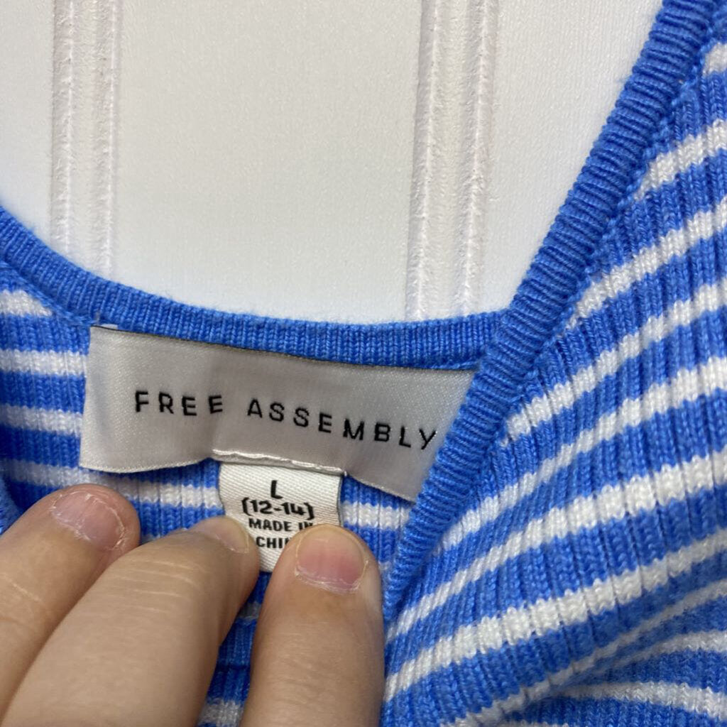 STRIPED SLEEVELESS TOP